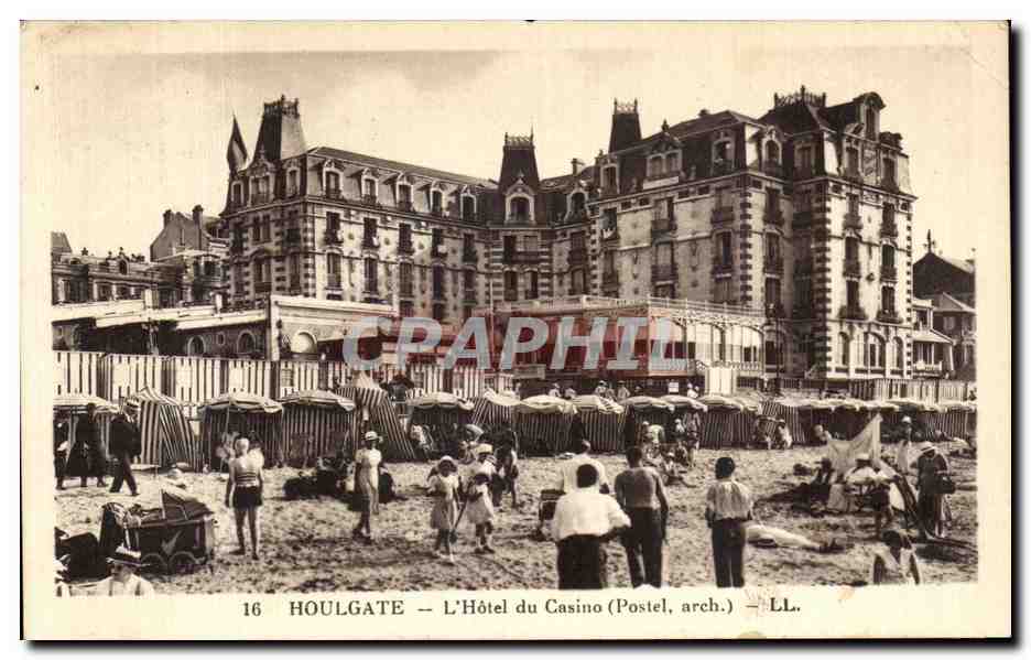 Houlgate — L'Hôtel du Casino — Postel, arch. — LL. — n°16