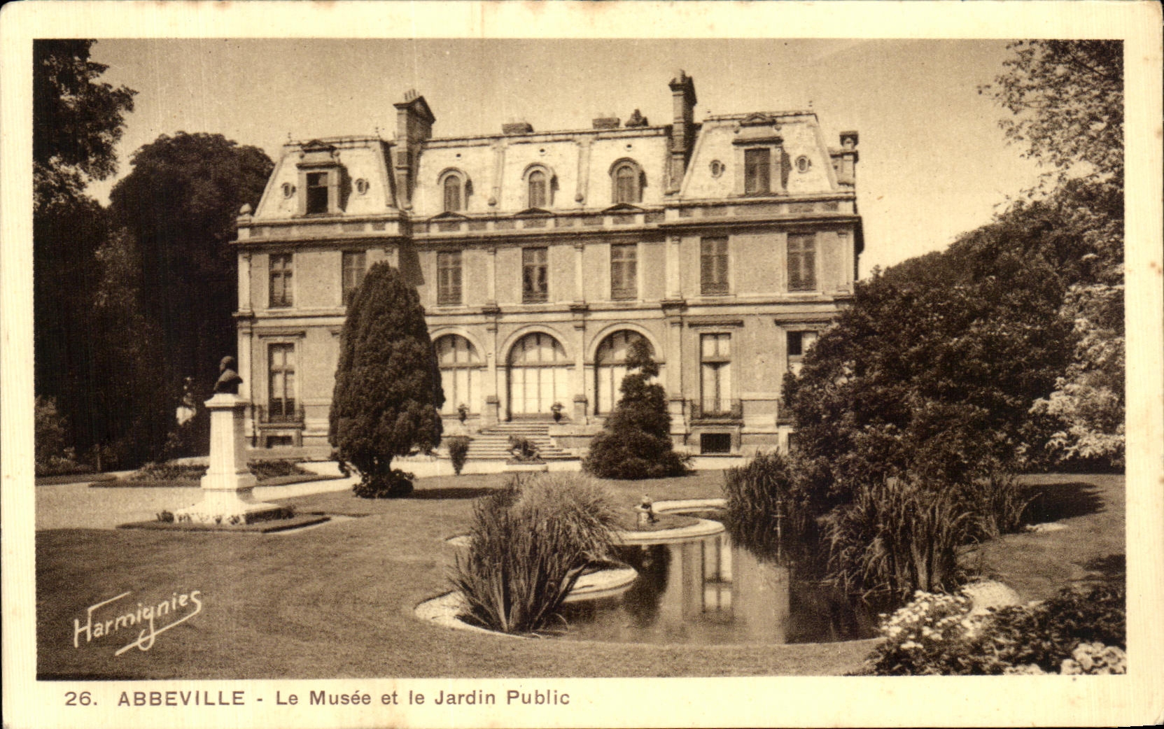 Abbeville - Le Musée et le Jardin Public — Harmignies, n°26