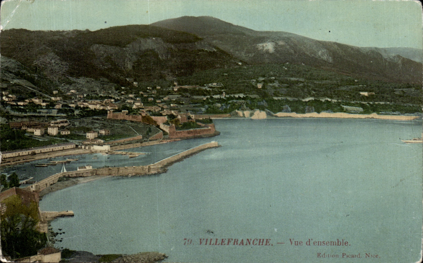 Villefranche — Vue d'ensemble — Edition Picard, Nice, n°79