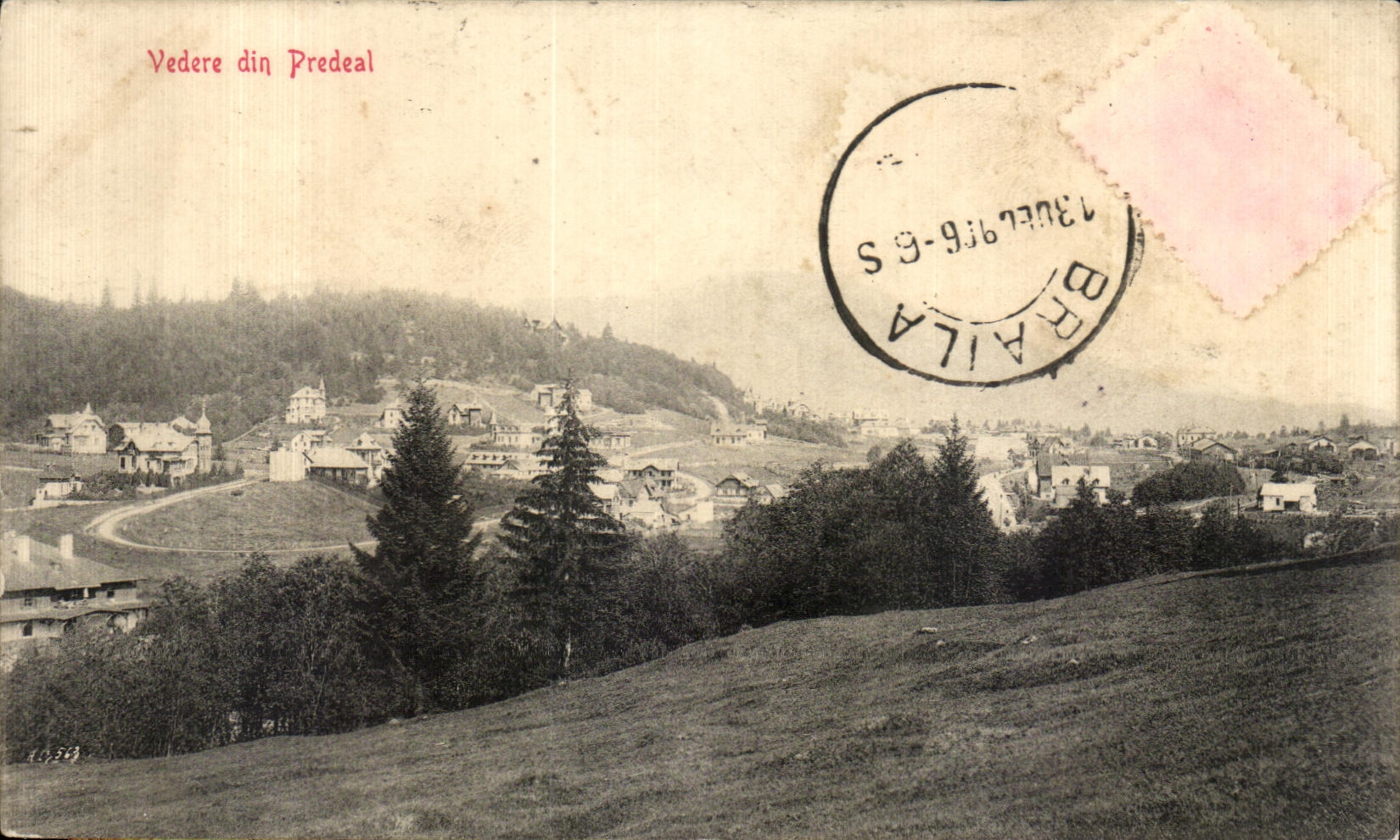 CPA Vedere din Predeal Roumanie Rumania 