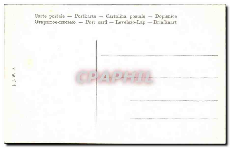 CPA Ciierepoypru St Petersbourg Russie Russia — Rückseite