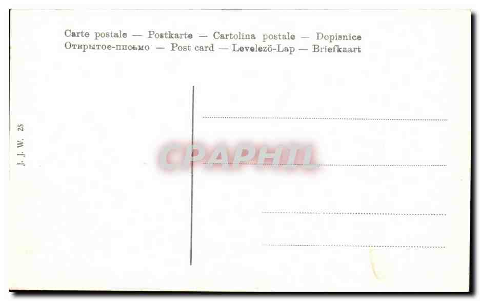 CPA Ciierepoypru St Petersbourg Russie Russia — Back