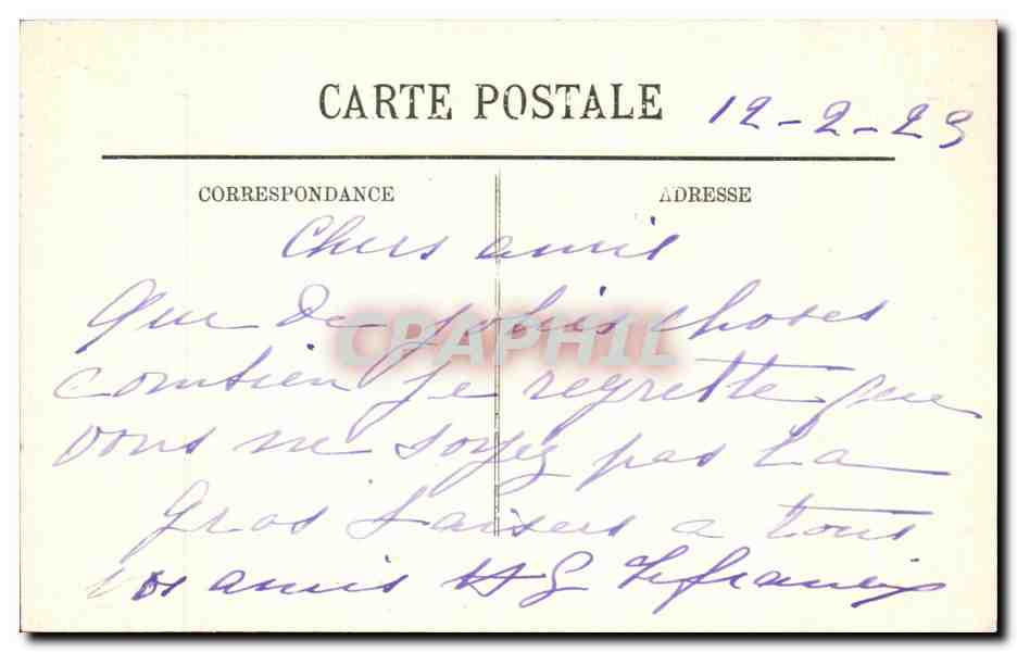CPA Carthage Le cirque romain ou furent martyrisees Sainte perpetue et Sainte Felicite Tunisie — Rückseite