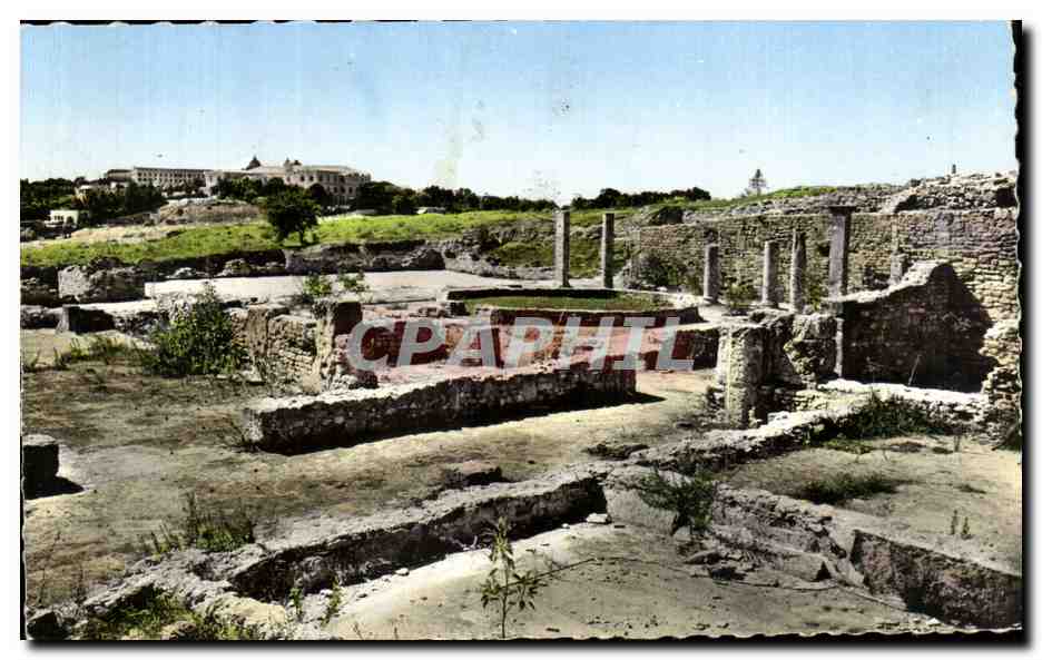 CPA Carthage Village Romain Tunisie