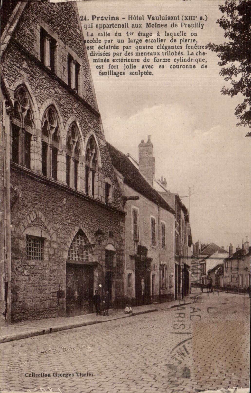 CPA Provins Hotel Vauluissant qui appartenait aux Moines de Preuilly