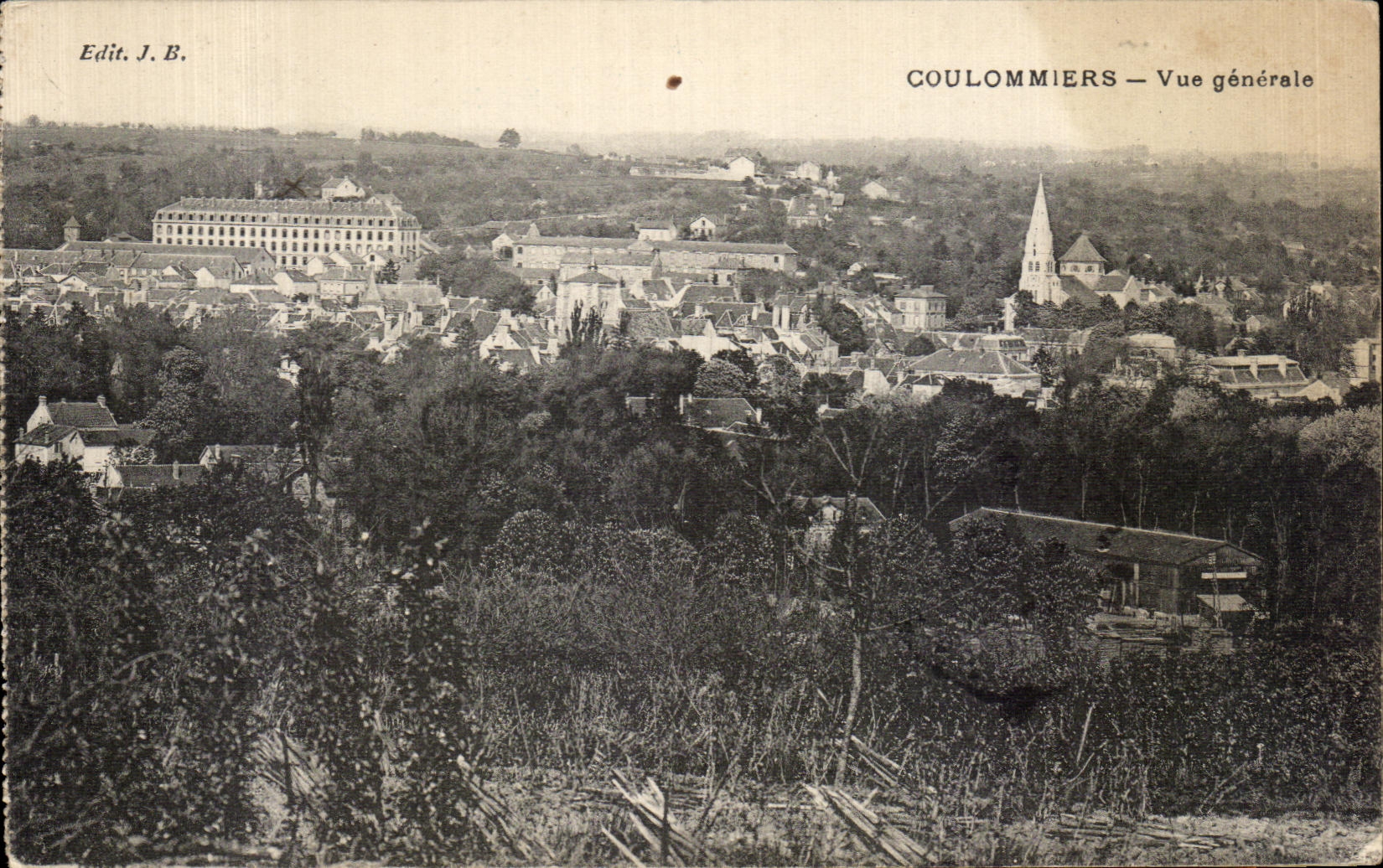 CPA Coulommiers Vue generale