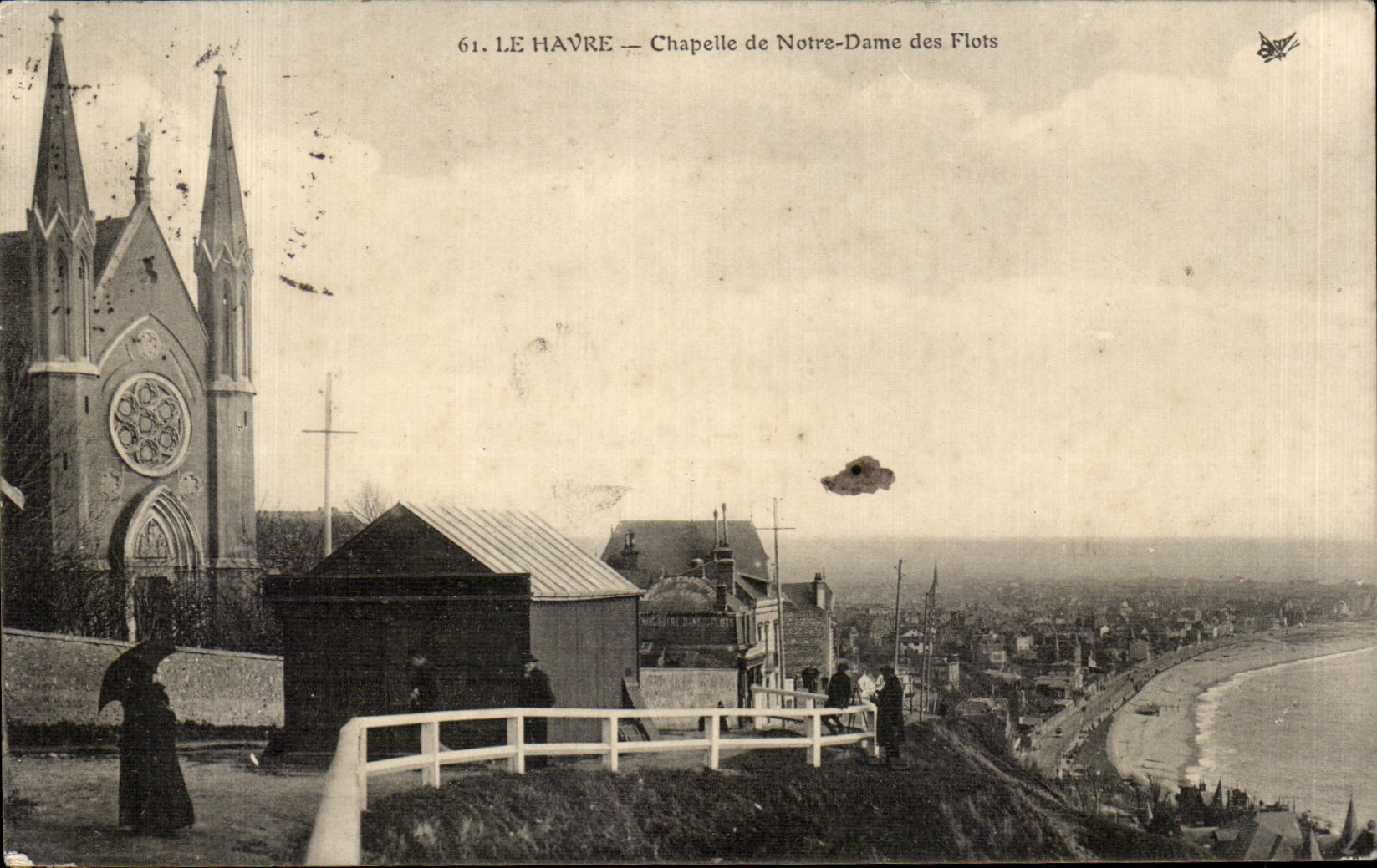CPA Le Havre Chapelle de Notre Dame des Flots