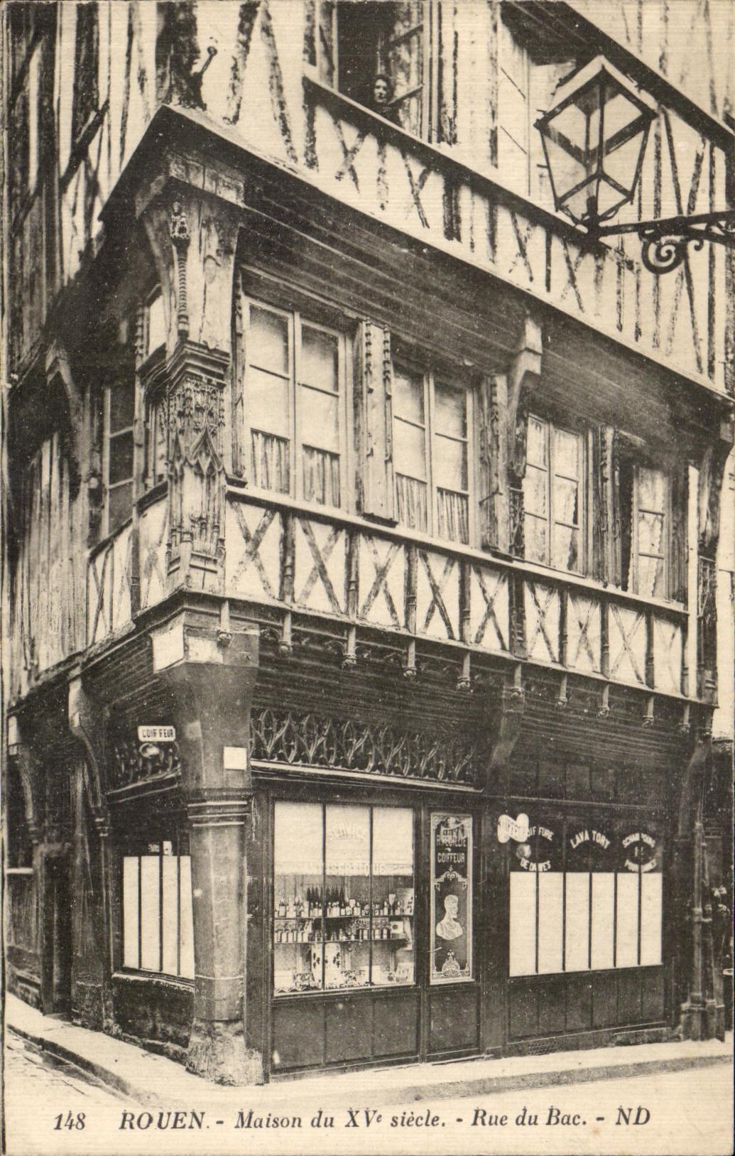 CPA Rouen Maison du Rue Du Bac