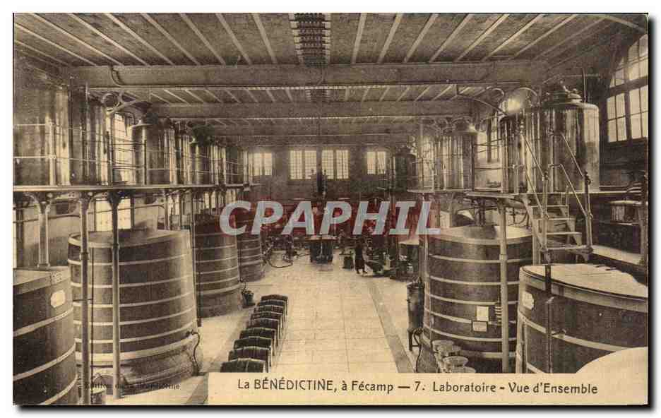 CPA La Benedictine a Fecamp Laboratoire Vue d Ensemble