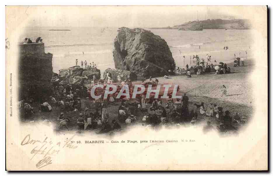 BIARRITZ — Coin de Plage, près l'Ancien Casino — Marcel Delbey, Burefennik, N°16