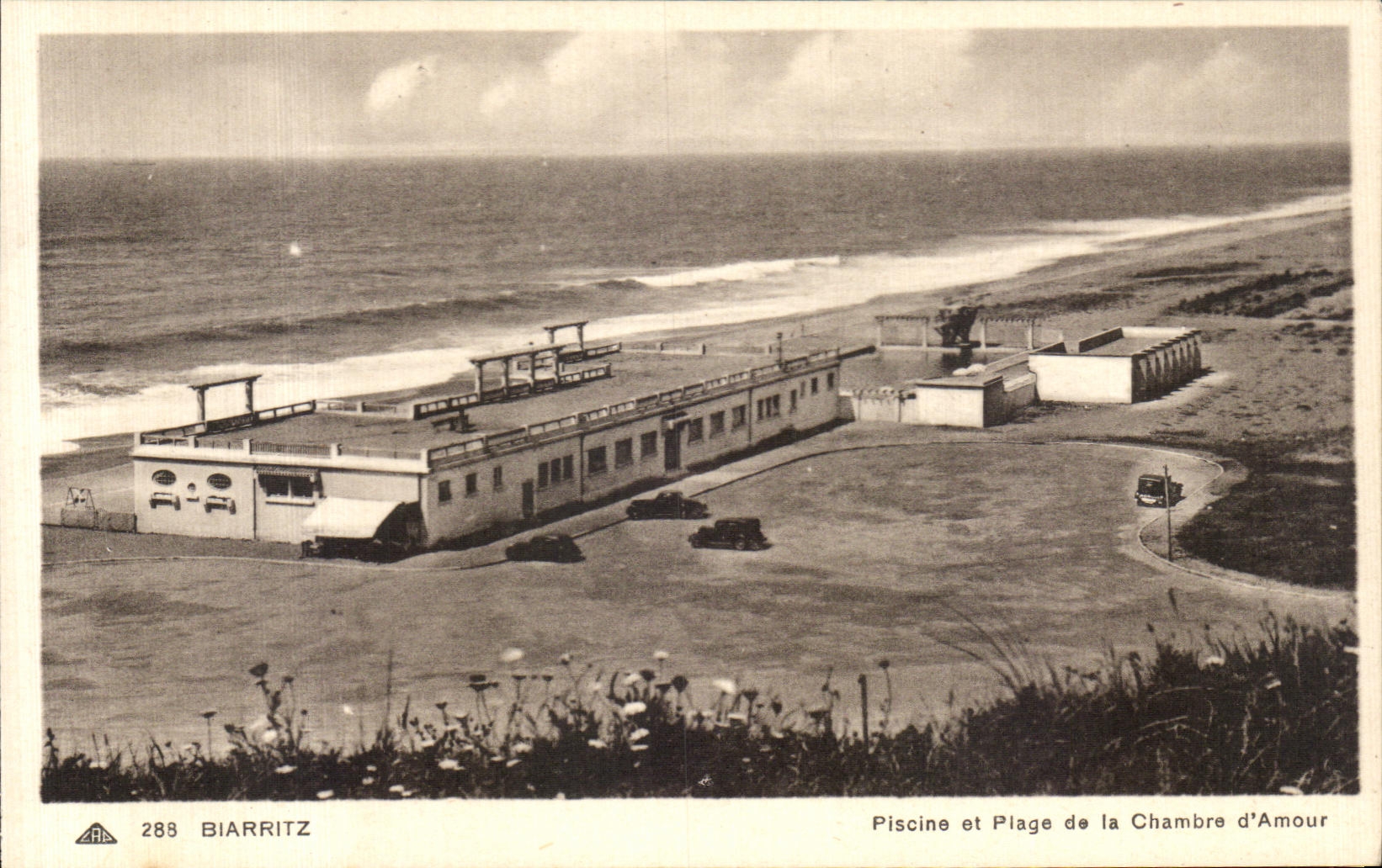 CPA Biarritz Plscine et Plage de la Chambre d Amour