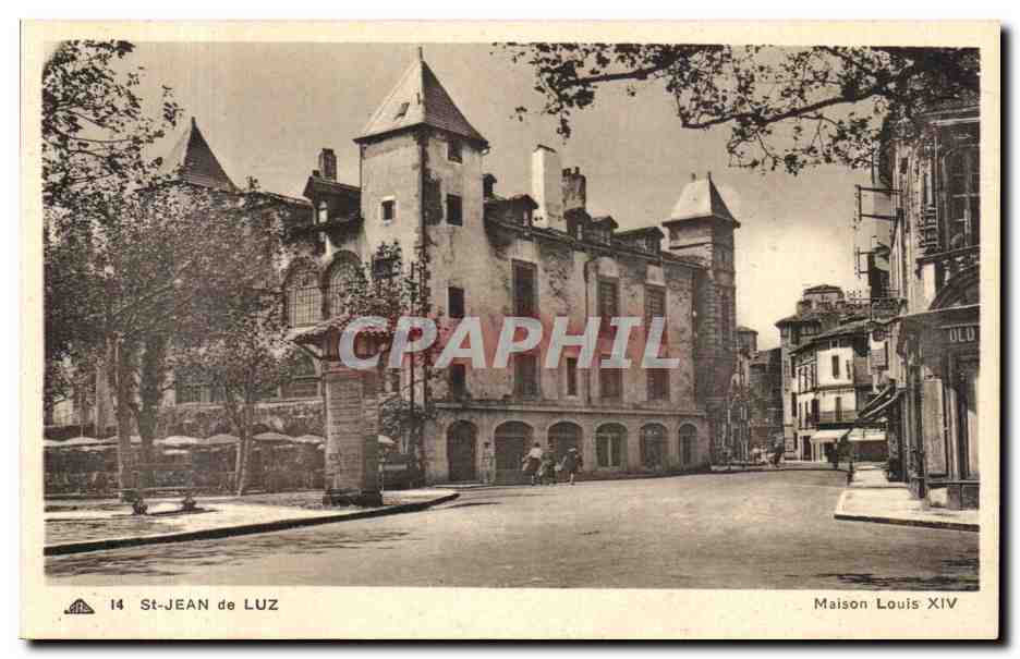 CPA St Jean de Luz Maison Louis XIV