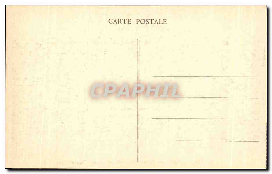 CPA Paris Hotel Des Monnaies Cour d Honneur Facode Sud — Rückseite