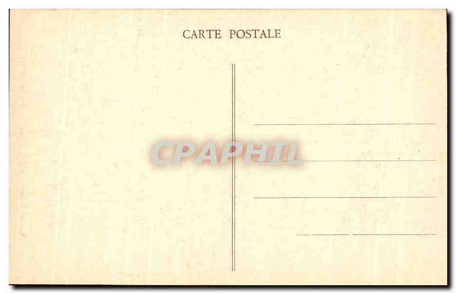 CPA Paris Hotel Des Monnaies Cour d Honneur Facode Nord — Rückseite