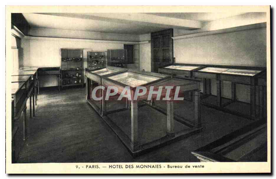 CPA Paris Hotel Des Monnaies Bureau de vente