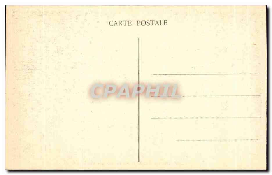 CPA Paris Hotel Des Monnaies Entree principale — Rückseite