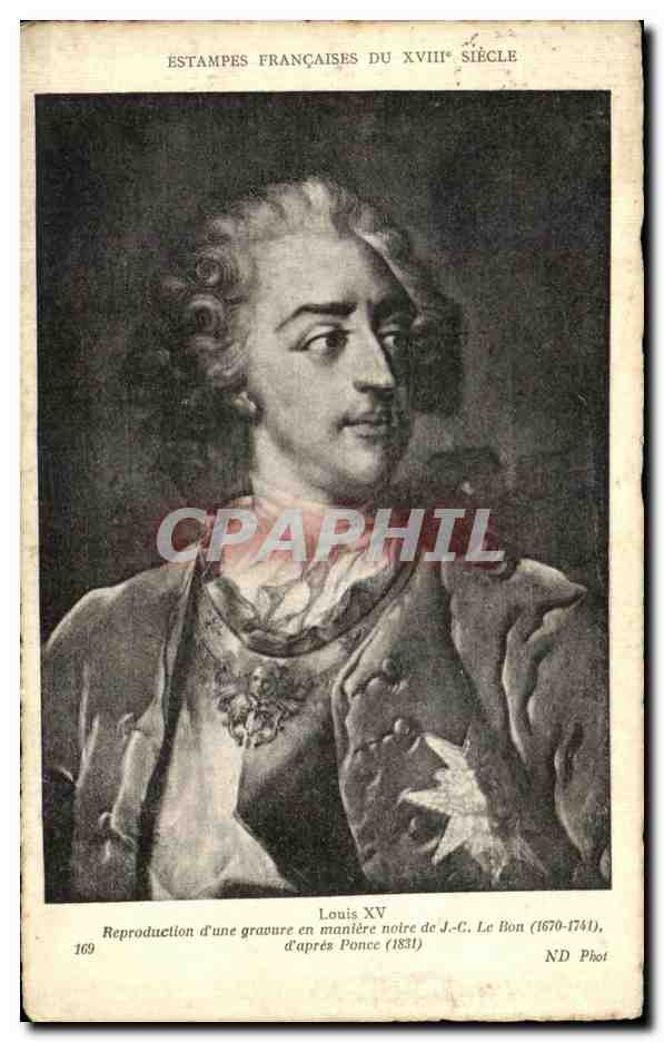 CPA Estampes Francaises Du XVIII Siecle Louis XV Le Bon 