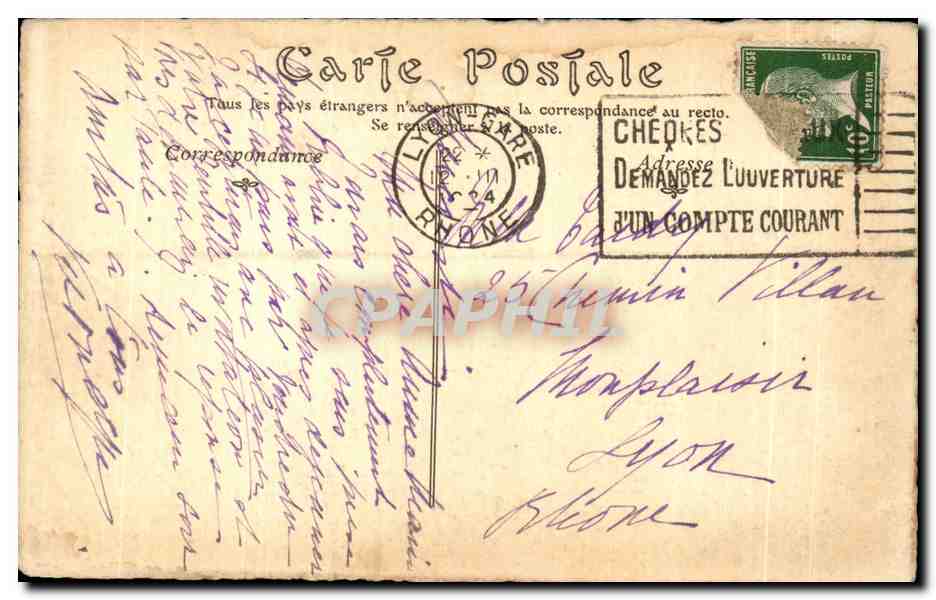 CPA Estampes Francaises Du XVIII Siecle Louis XV Le Bon  — Verso