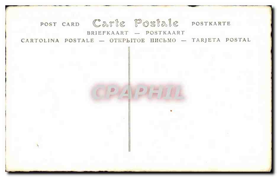 CPA Les Maitres de la Lithographie Gavarni Vache  — Verso