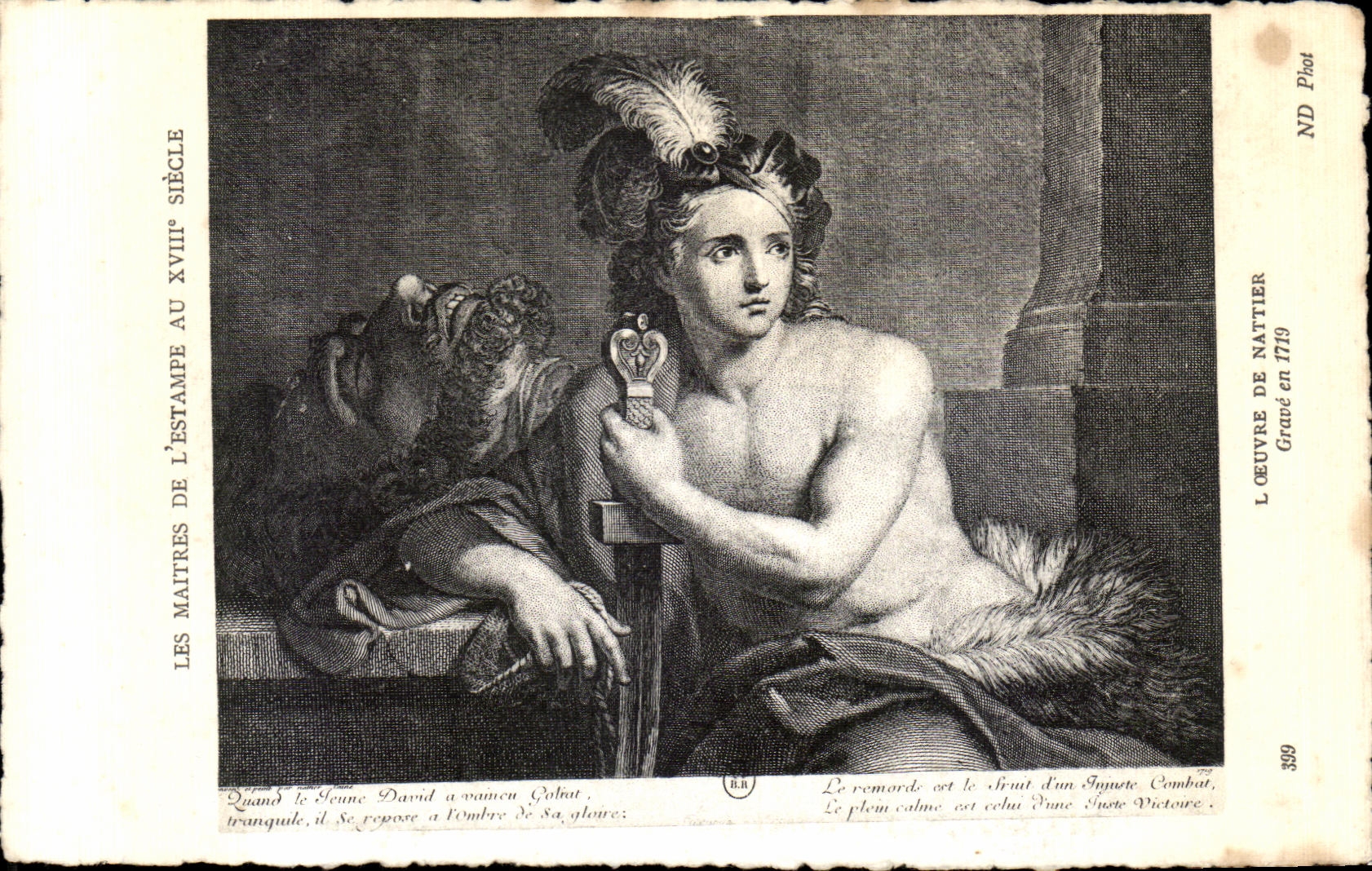 CPA L Oeuvre De Nattier Grave en 1719