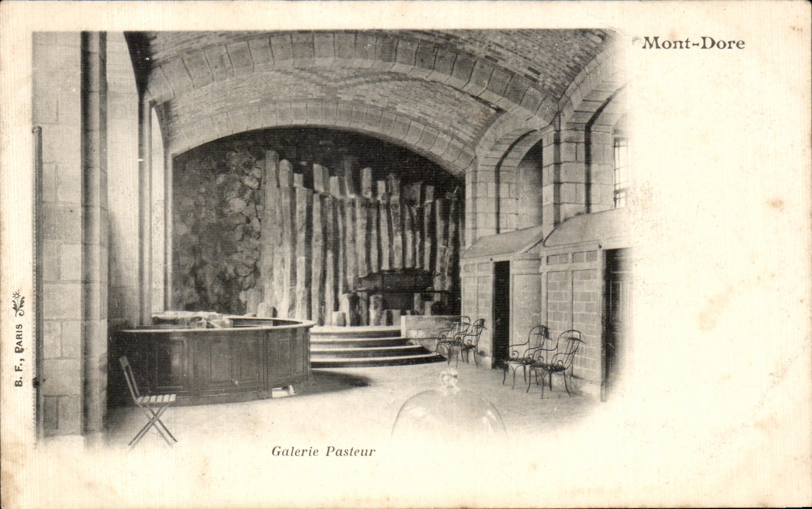 CPA Mont Dore Galerie Pasteur