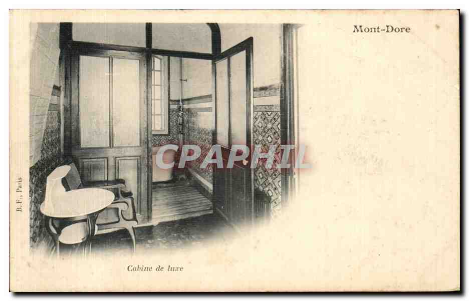 CPA Mont Dore Cabine de tuxe