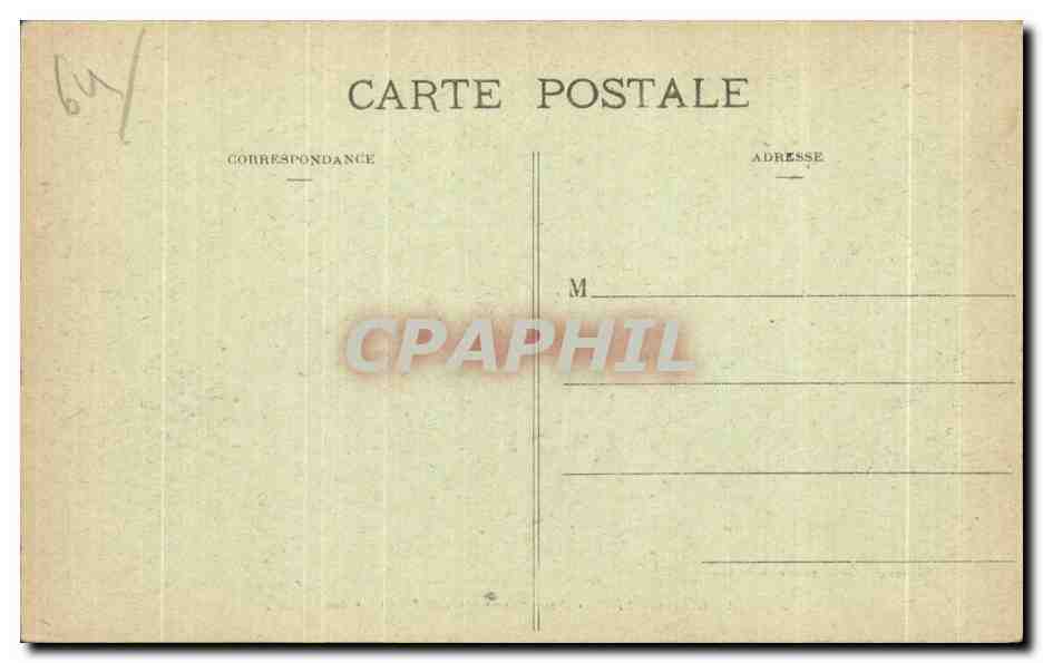 CPA Cambo les Bains Vue generale du Bas Cambo — Verso