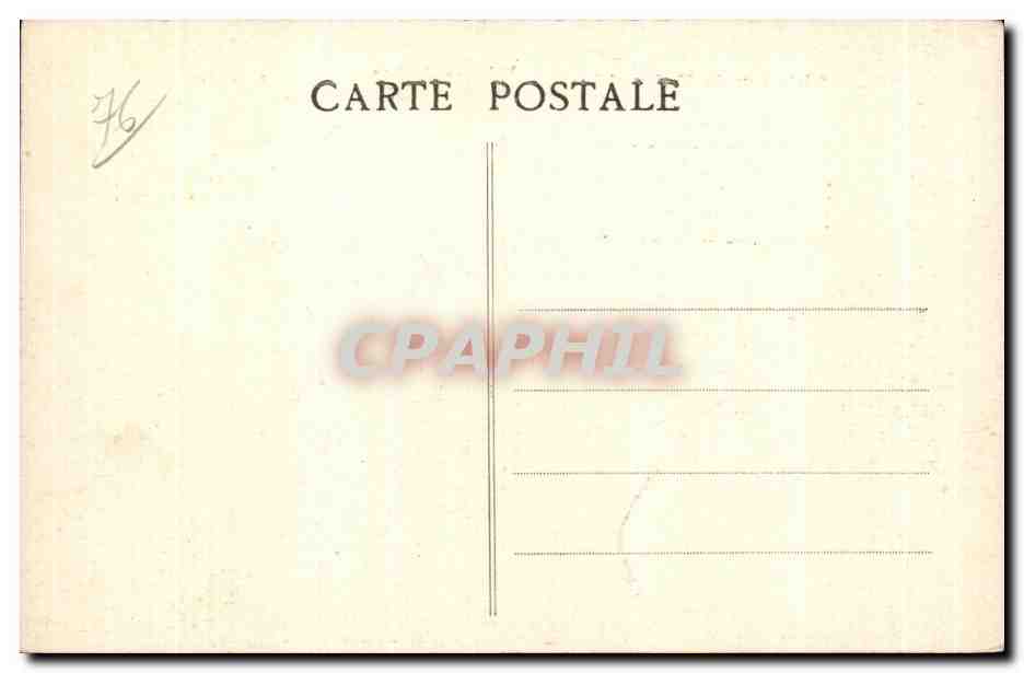 CPA Chanson du Maire d Eu Vue generale couplet — Rückseite