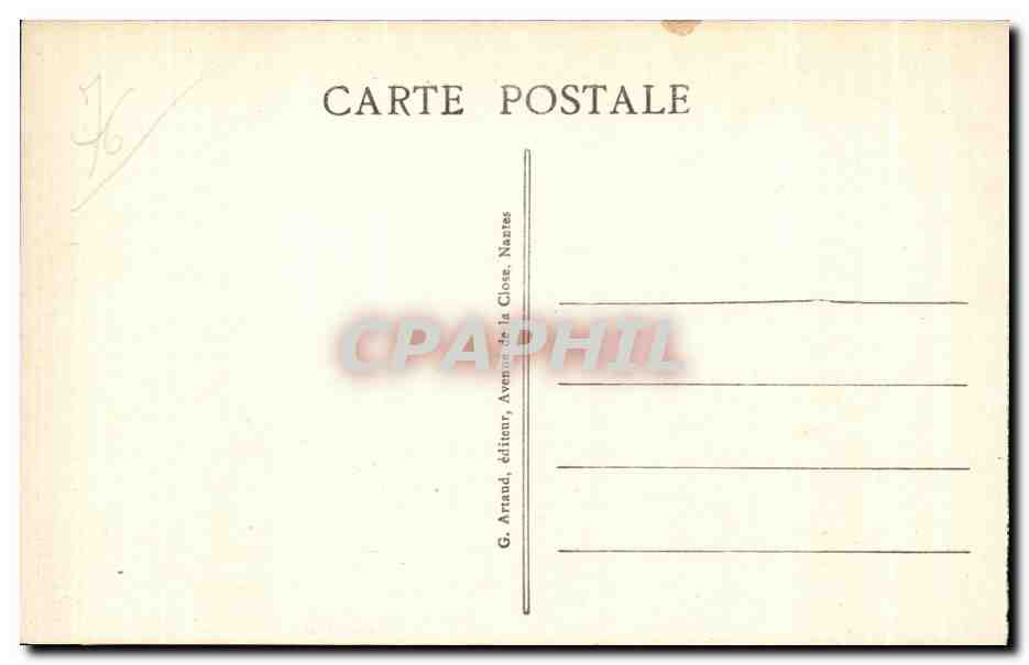 CPA Dieppe La Gare Maritime et les Paquebots Bateau — Rückseite