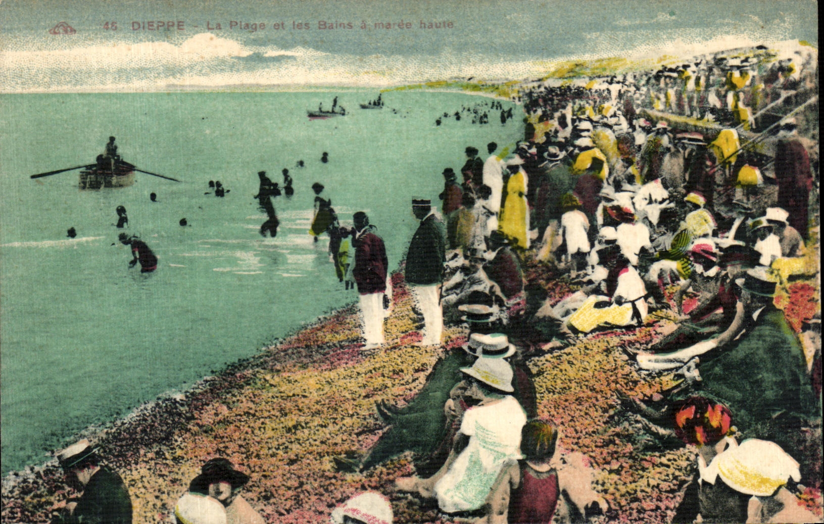 CPA Dieppe Le Plage et des Bains 