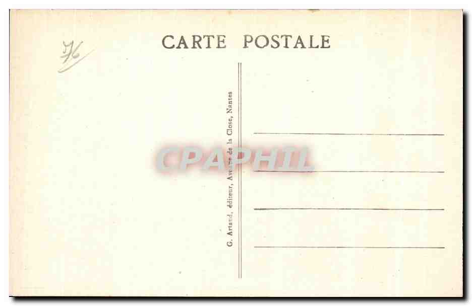 CPA Dieppe Les Hotels et les Pelouses — Verso
