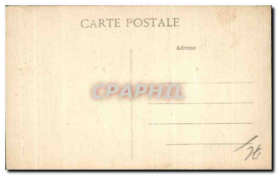 CPA Rouen Vieille Maison du Rue St Romain — Verso