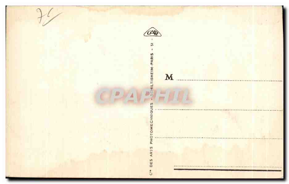 CPA Dieppe La Jetee et le Steamer Paris arrivant de Newhaven Bateau — Verso