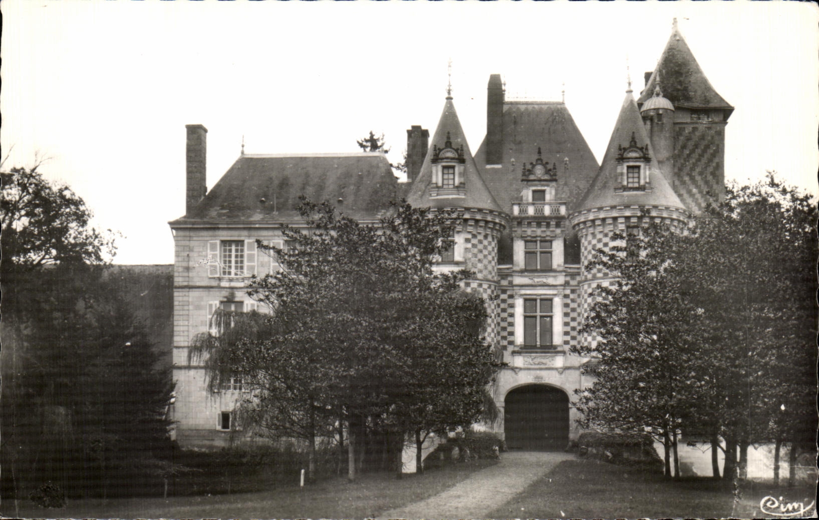 CPA Port Boulet Chateau des Reaux