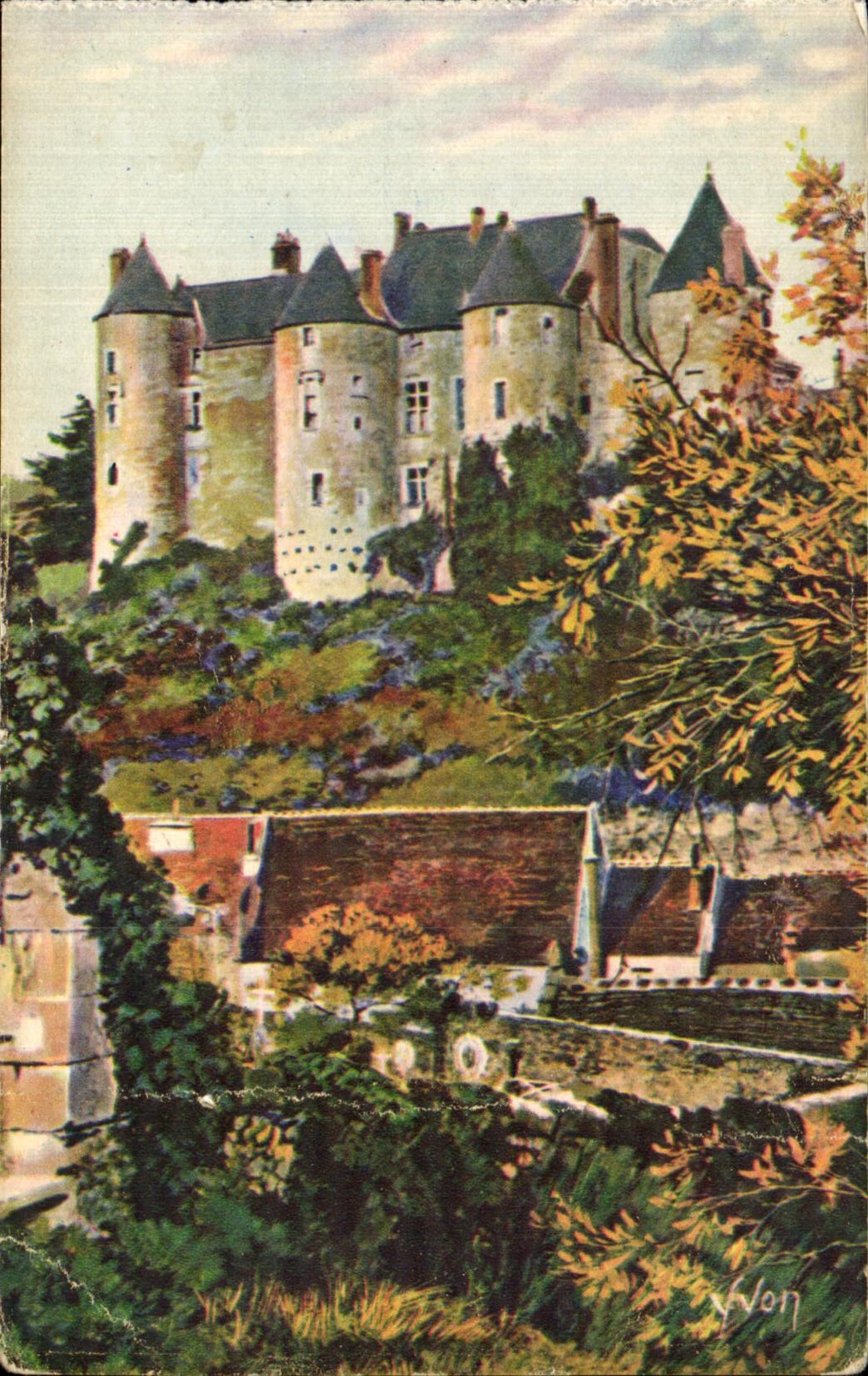 CPA La Douce France Chateaux La Loire Chateau de Luynes