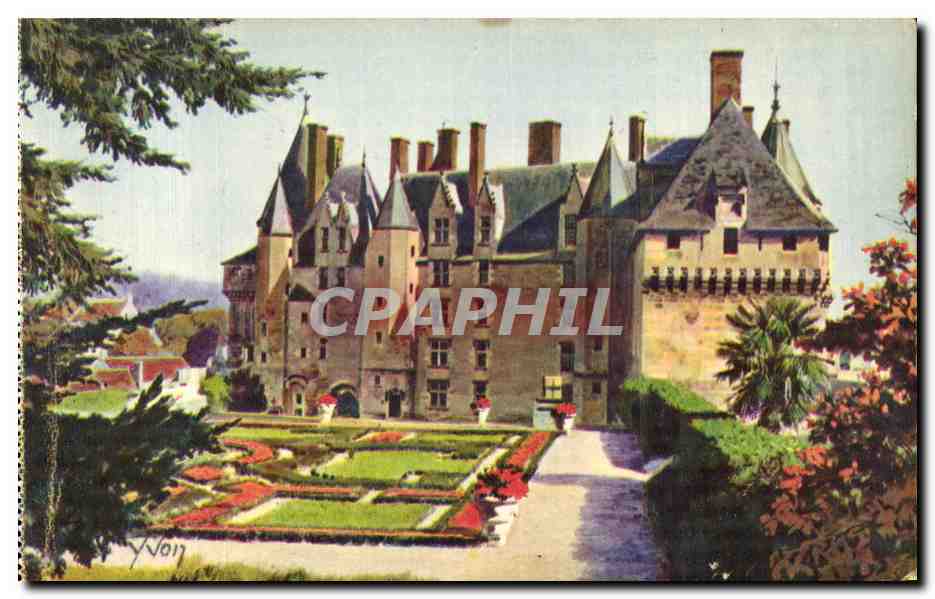 Château de Langeais — Châteaux de la Loire — Éditions d'Art VVON, Paris