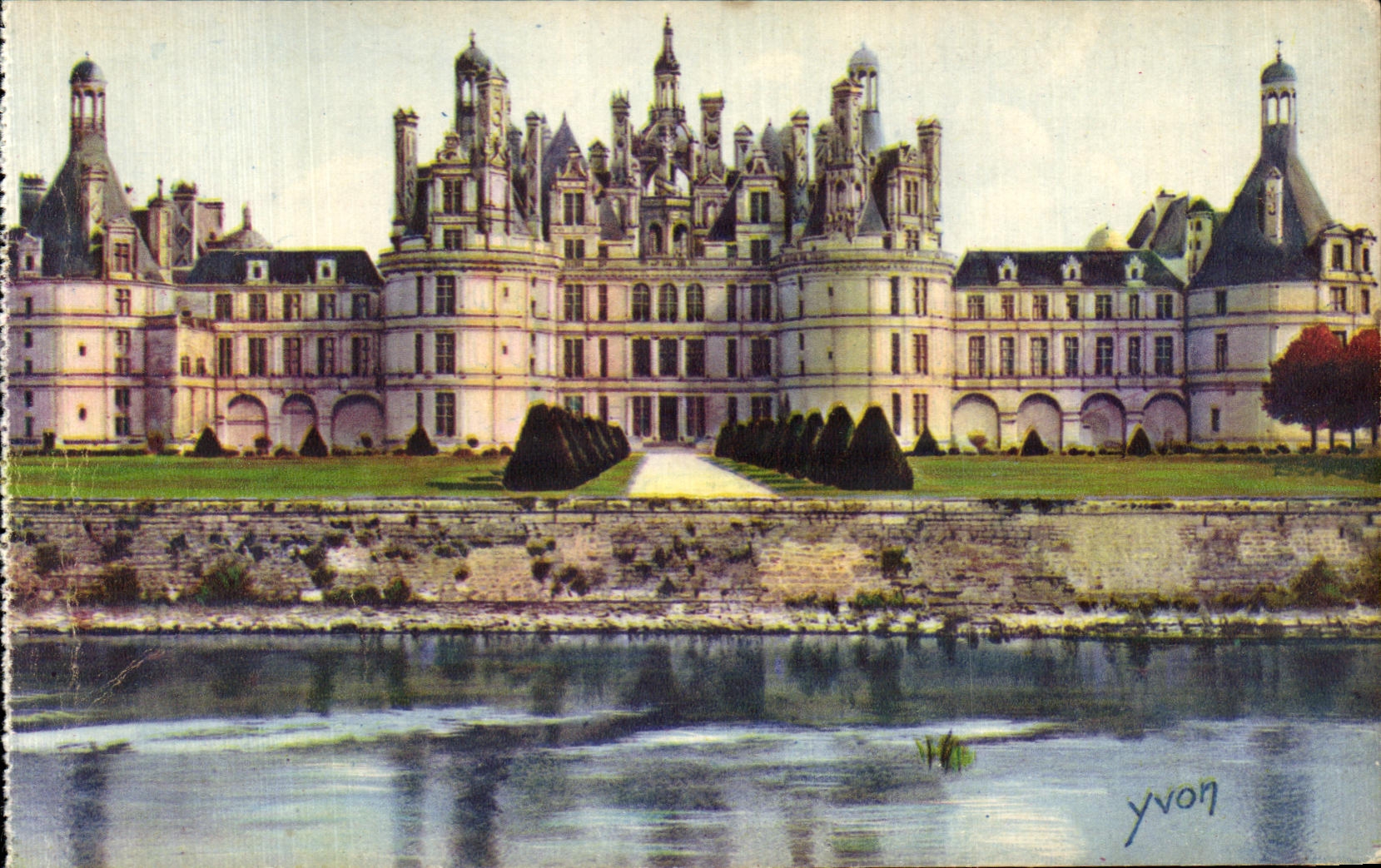 Château de Chambord — Façade Nord — Éditions d'Art Yvonn