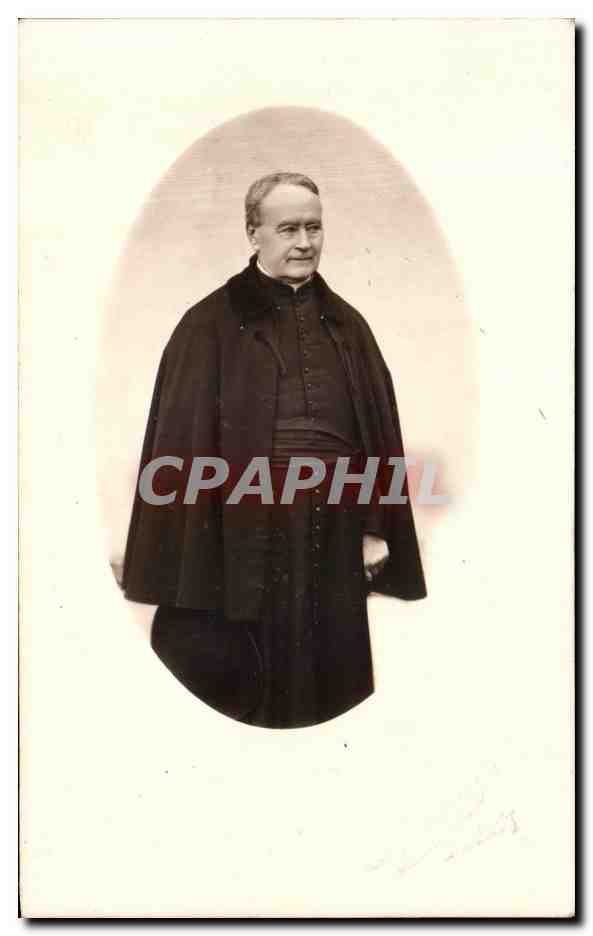 CARTE PHOTO Homme religieux Folklore Bayeux
