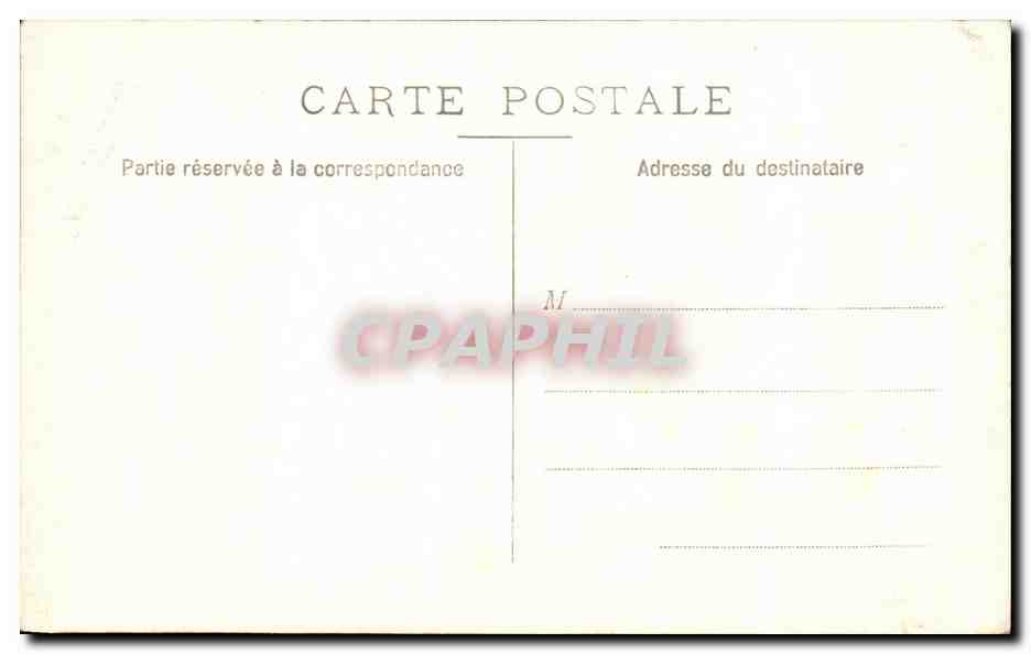 CARTE PHOTO Homme religieux Folklore Bayeux — Verso