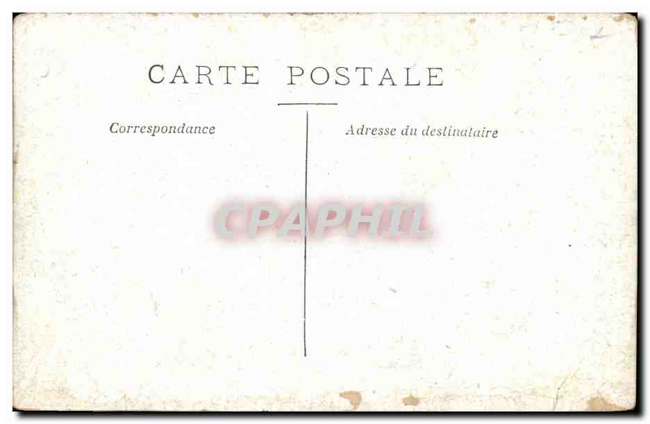 CPA En Campagne L etat Major Consultant La Carte Militaria  — Rückseite