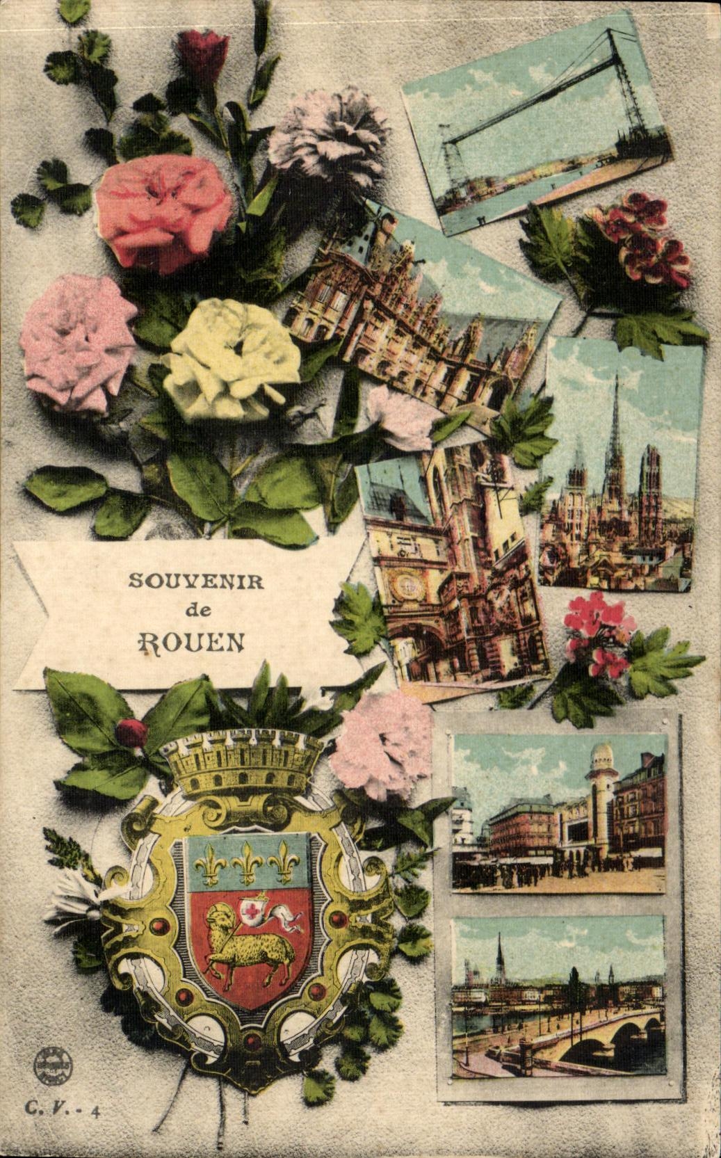 CPA Rouen Souvenir