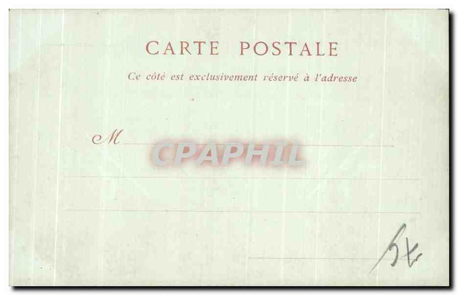 CPA Rouen Vue generale prise de la Cote Sainte Catberine — Rückseite