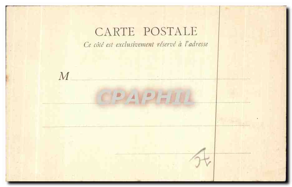 CPA Rouen La Tour Jeanne d Arc — Verso