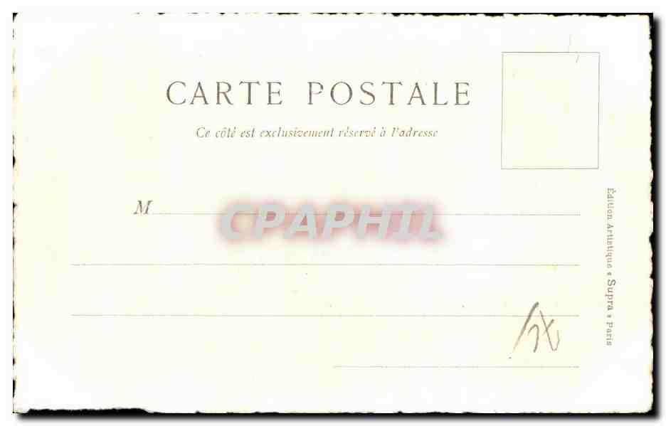 CPA Rouen Hotel du Bourgtheroulde a Rouen — Rückseite