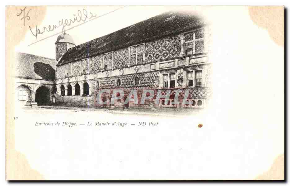 CPA Environs de Dieppe Le Manoir d Ango 