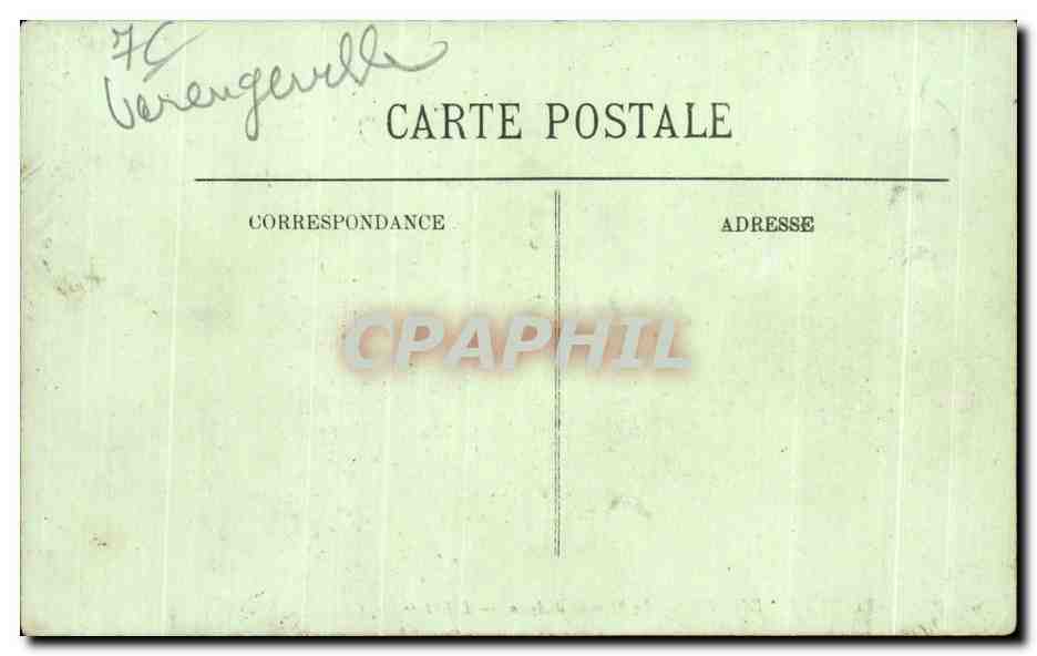 CPA Environs de Dieppe Le Manoir d Ango L Entree — Rückseite