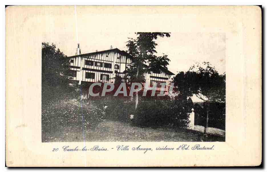 CPA Cambo les Bains Villa Arnaga residence d Edmond Rostand