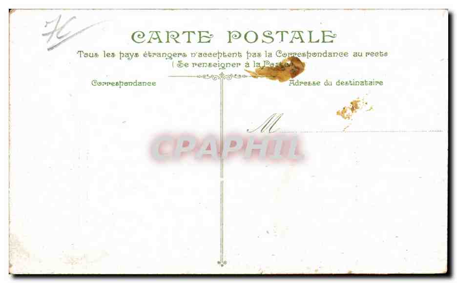 CPA Le Havre Le Bassin du Commerce Bateaux  — Rückseite