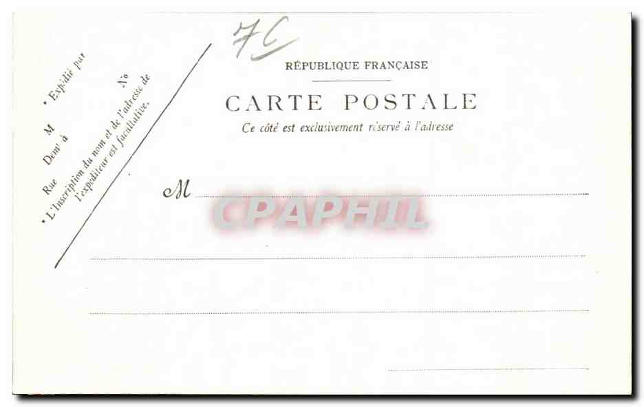 CPA Le Havre Les Brise lames et l avant Port Bateaux — Rückseite
