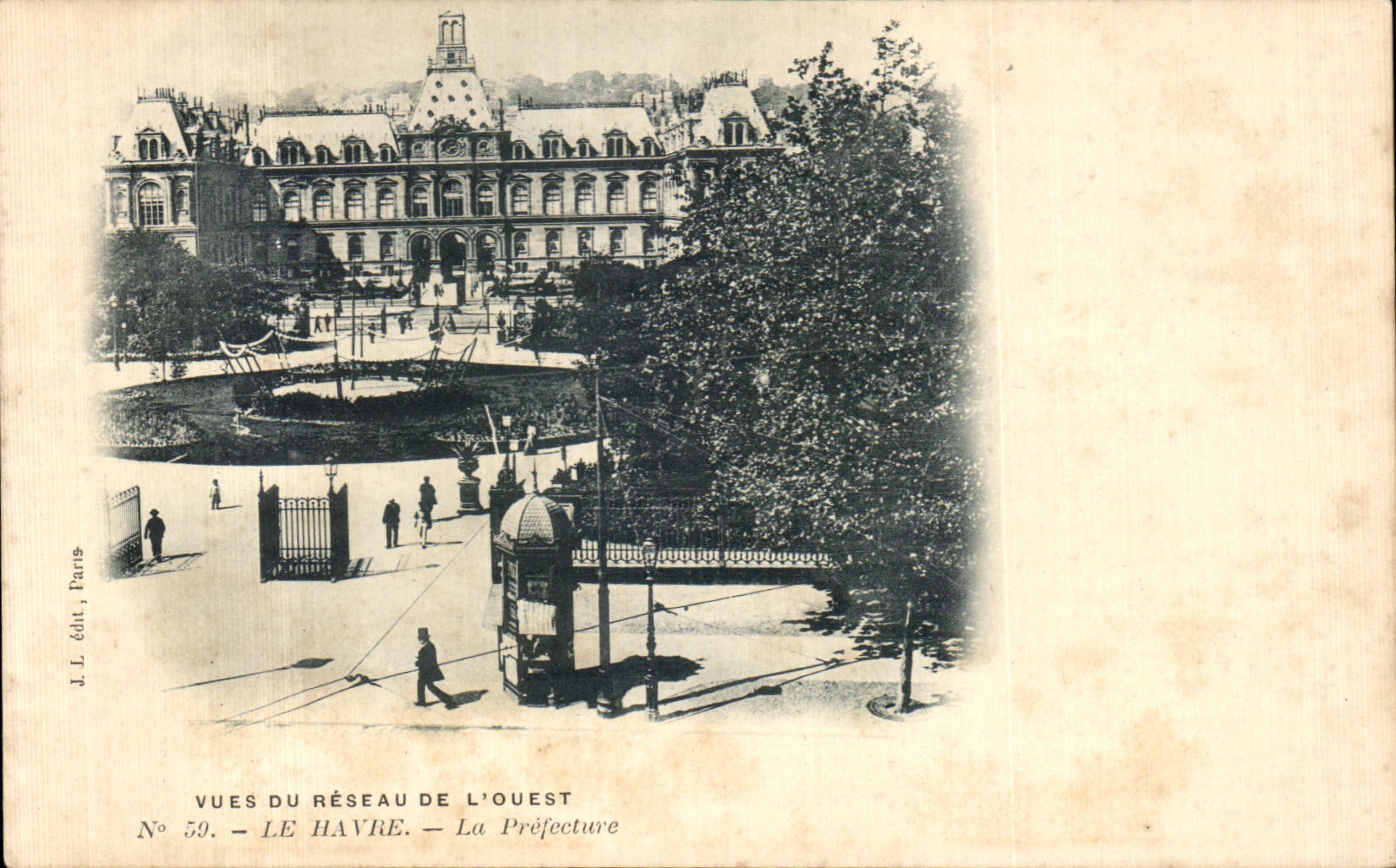 CPA Vues du Reseau de L Ouest Le Havre La Prefecture